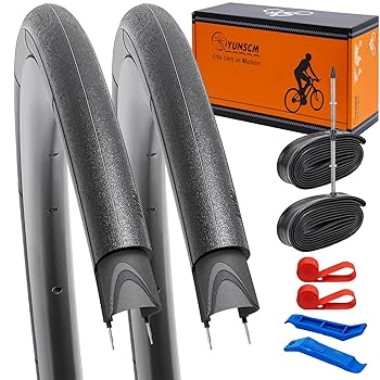 Amazon | YunSCM 2本セット,700 23c タイヤ 軽量 穿刺防止